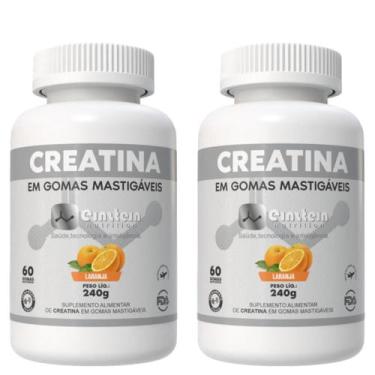 Imagem de Creatina Gomas sabor Laranja c/60 Einstein Nutrition kit c/2