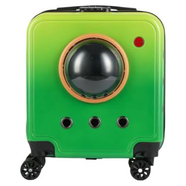 Imagem de Mala De Transporte Pet Deko Com Janela Verde