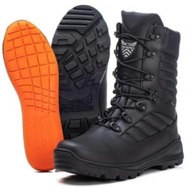 Imagem de Bota Coturno Delta Couro Militar Confortável Leve Moderno-Masculino
