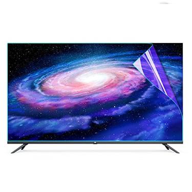 Imagem de BU TV Screen Protectors Película antirreflexo de 50 polegadas reduz reflexos anti-luz azul anti-UV tampa de brilho para TV interna ou externa filme antirreflexo para TV 127 cm