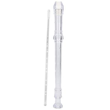 Imagem de Clarinete de 8 furos G para crianças. Material ABS, instrumento de educação infantil. Otimizado para uso infantil com haste de limpeza. Instrumento musical para iniciantes e crianças aprenderem