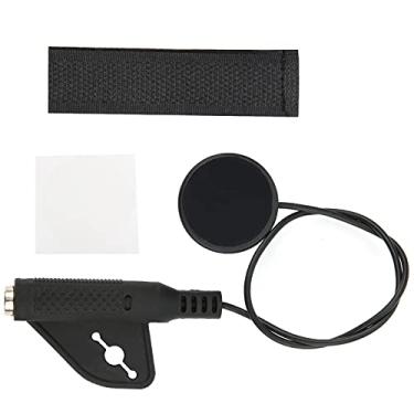 Imagem de LiebeWH Adesivo Adesivo para Captador de Ukulele, Padrão Internacional, Conectores de 6,5 Mm, Acessórios para Violino, bateria? Design Grátis, Pequeno e Conveniente, Transdutor de Microfone de (MP20)