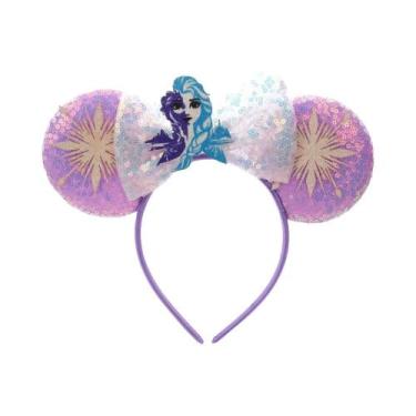Imagem de Tiara De Orelhas Do Mickey Da Disney Para Mulheres, Acessórios De Cabe