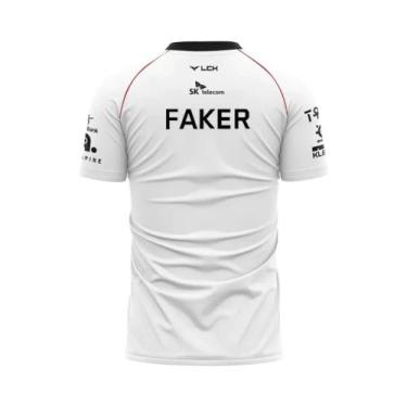 Imagem de Camiseta Do Time De Esports Masculino T1 2024 Para O Campeonato Mundia