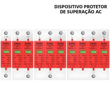 Imagem de Protetor Contra Surto De Tensão Para Casa 385V 1P 2P 3P 4P 40KA 60KA 2