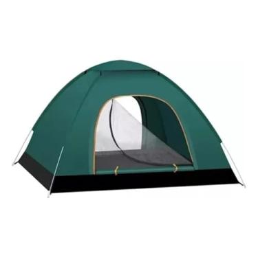 Imagem de Tenda de camping automática de montagem instantânea para 4 pessoas (Verde)