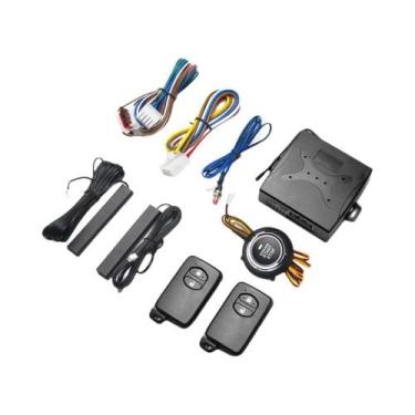 Imagem de Sistema De Alarme Para Carro Com Entrada Sem Chave E Trava Central Rem