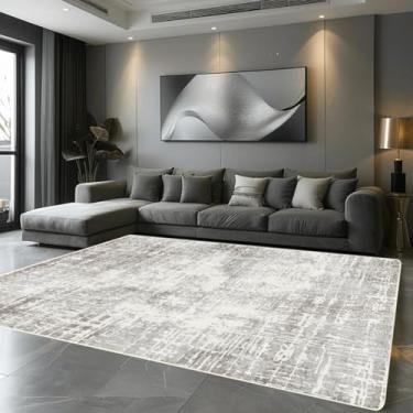 Imagem de Tapete decorativo para sala de estar, lavável, abstrato, grande, para quarto, cabeceira, tapete para corredor, sofá (100x200cm 39,4x78in/Flanela-11)