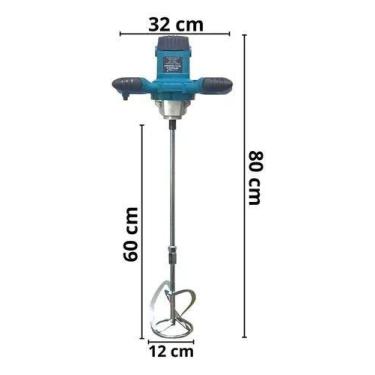 Imagem de Misturador de tinta e argamassa 1300w - IMPORTWAY, 220V
