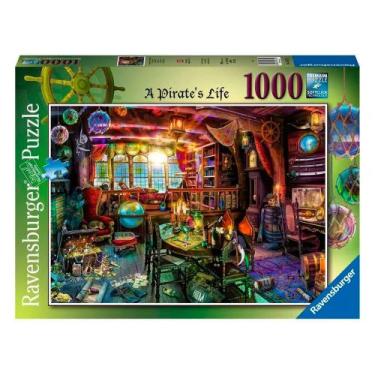 Imagem de Puzzle 1000 peças Vida de Pirata Ravensburger 12000119