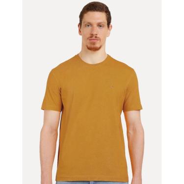 Imagem de Camiseta Aramis Masculina Basic Lisa Dark Icon Marrom Claro-Masculino