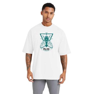 Imagem de Camiseta Masculina Oversized Estampada em Algodão Toque Macio-Masculino