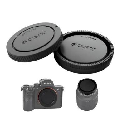 Imagem de Kit Tampa Câmeras Sony e Lentes E-Mount - WorldView