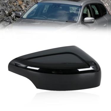 Imagem de JESYMBX Tampa do espelho retrovisor para Volvo XC60 2009-2013 Capa de capô lateral da porta 39854919 39854904 preta direita