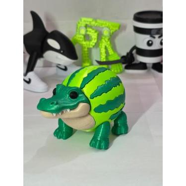 Imagem de Glorbo Fruttodrillo  Toy Colecionável,Boneco Articulado, Meme, Jogo, B