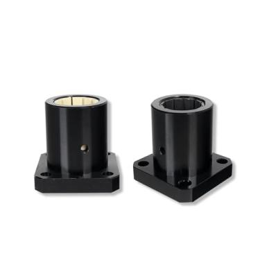 Imagem de Luva deslizante de plástico de engenharia autolubrificante de rolamento linear LMK10 LMK12 LMK16-50 (ouro, FJUM-50 50X75X100mm)