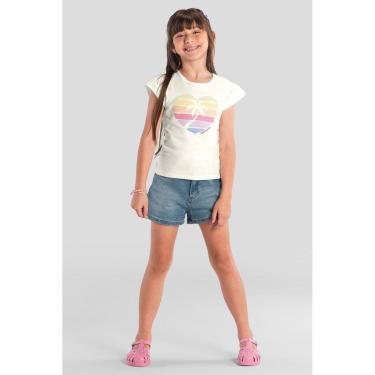 Imagem de Blusa infantil menina colorida Brandili-Feminino