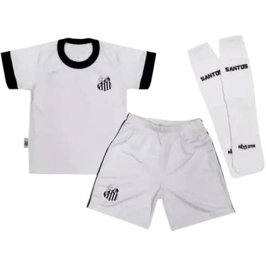 Imagem de Kit Uniforme Santos Revedor Artilheiro Infantil-Unissex