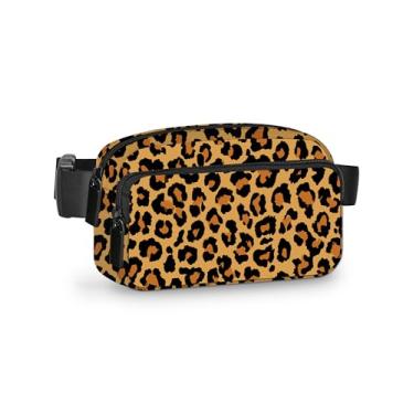 Imagem de Pochete feminina com alça ajustável para fazer compras ao ar livre, viagens, trilhas, Marrom, Medium, Tendência