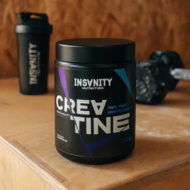 Imagem de Creatina Premium Monohidratada 100% Pura, 83 Doses, Com Laudo De Pureza, Sem Aditivos, Alta Performance Diária, Marca INSANITY