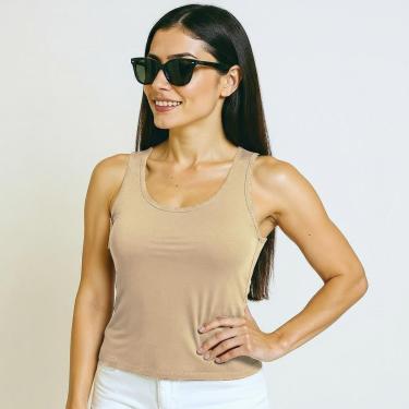 Imagem de Regata Tradicinal Feminina Viscolycra Básica Casual Blusa e Cia-Feminino