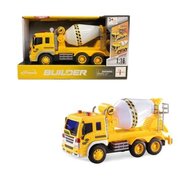Imagem de Caminhão de Construção Betoneira com Som e Luzes - Brink Center