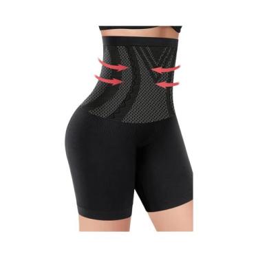 Imagem de Calcinhas De Cintura Alta Sem Costura Para Contorno Abdominal Feminino