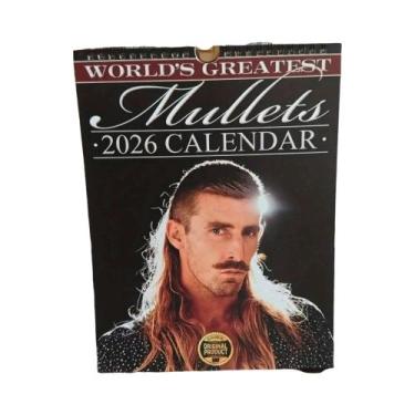 Imagem de Calendário Mullet 2026: Diário De Estilista De Cabelo Com Visão Diária