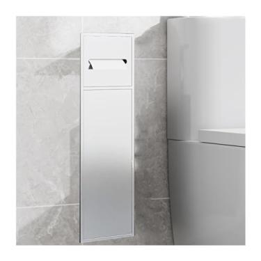 Imagem de Nicho de chuveiro de aço inoxidável - Prateleiras de alcova embutidas para banheiro, cozinha e sala de estar - Organizador de prateleira de parede à prova d'água para papel higiênico e pincel