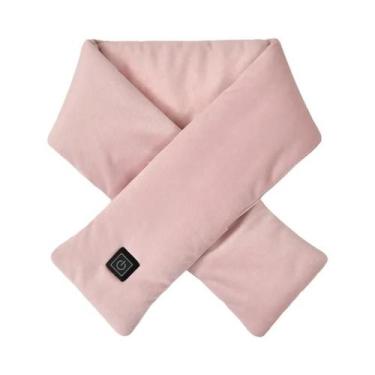 Imagem de Cachecol De Lã Com Aquecimento USB, Lavável, Aquecedor Elétrico De Pes