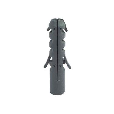 Imagem de Bucha 10mm Polietileno Alta Densidade 500 Unidades Fixação Em Paredes De Tijolo, Cimento Concreto