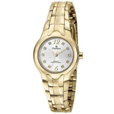 Imagem de Relógio Champion Dourado Feminino Cn28197h