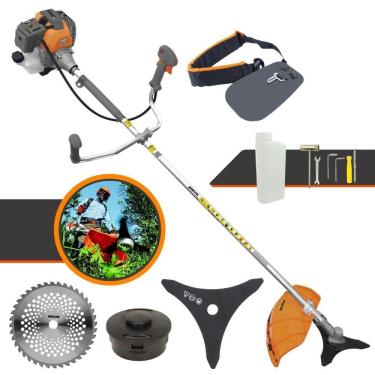 Imagem de Roçadeira Tekna Rl520-p 52cc 2hp 2t + Faca 40 Dentes