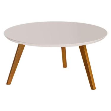 Imagem de Mesa De Centro Classic Redonda Off White - Imcal