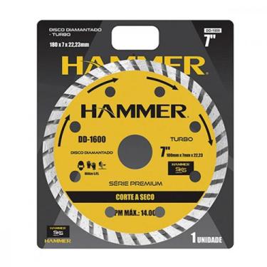 Imagem de Disco Diam Hammer Turbo 7 X 180Mm - PINTOFF SPARLACK