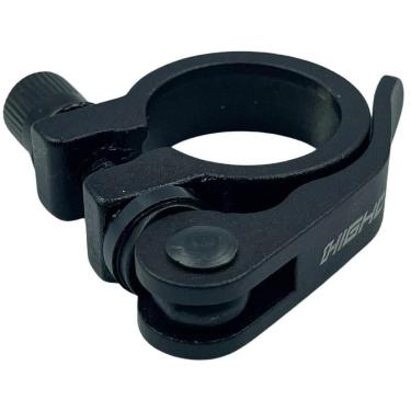 Imagem de Abraçadeira Selim Alumínio Bike Bicicleta 31.8 Blocagem Preta-Unissex