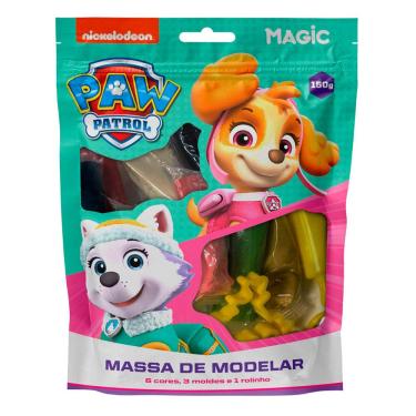 Imagem de Kit Massa Modelar Patrulha Canina Magic Kids