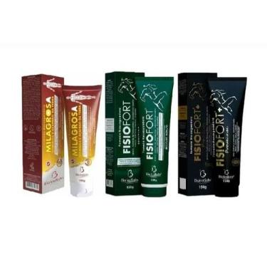 Imagem de Kit Pomada Milagrosa + Fisio Fort + Fisio Fort Premium - Bio Instinto