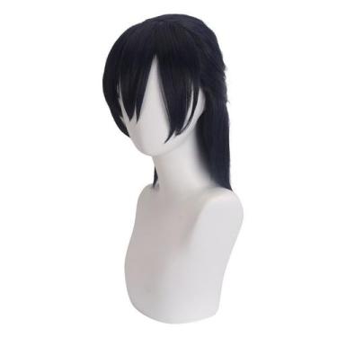 Imagem de Peruca de cosplay Summers Times Renderings Ajiros Shinpeis 35 cm - yiw
