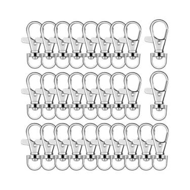 Imagem de Ganchos Para Chaveiros DIY, Fechos Giratórios Tipo Lagosta Para Chavei