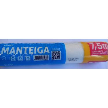 Imagem de Papel Manteiga 29cm x 7,5m Antiaderente Resistente Alta Temperatura para Forno e Micro-ondas
