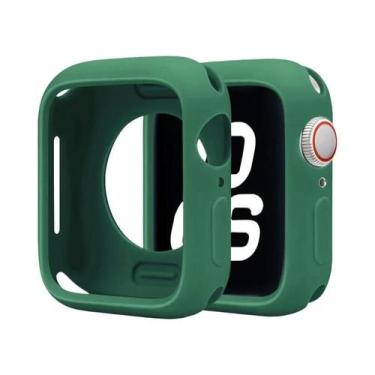Imagem de Capa De Silicone 42mm 46mm Para Apple Watch Series 9 8 7 6 5 4 3 SE, P