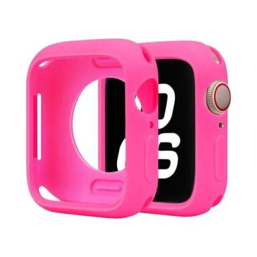 Imagem de Capa De Silicone 42mm 46mm Para Apple Watch Series 9 8 7 6 5 4 3 SE, P