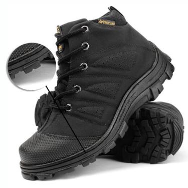 Imagem de Bota Coturno Masculino Adventure Com Cadarços Macio Confortavel - Sapa
