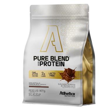 Imagem de Whey Protein Iso Blend Zero Lactose 907g Chocolate Atlhetica-Unissex