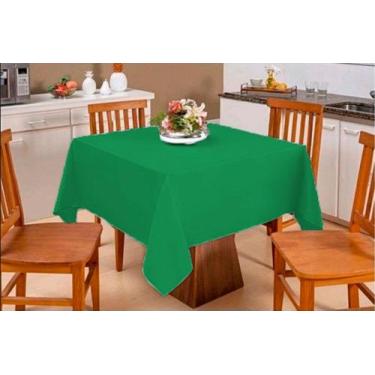 Imagem de 15 Toalha De Mesa 1,50 x 1,00 Tecido Oxford - Poli, Verde