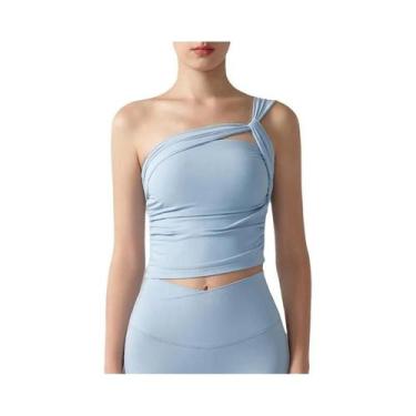 Imagem de Sutiã Esportivo Feminino Longline Slim Fit Com Costas Nadador E Bojo F