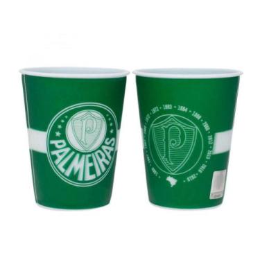 Imagem de Jogo com 2 Copos De Plástico 3D Palmeiras 400ml - Minas de Presentes