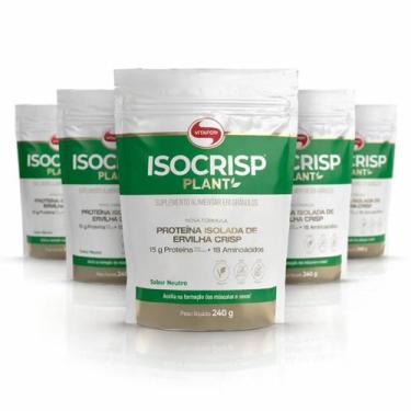 Imagem de KIT 5  Isocrisp Plant Neutro Vitafor 240g