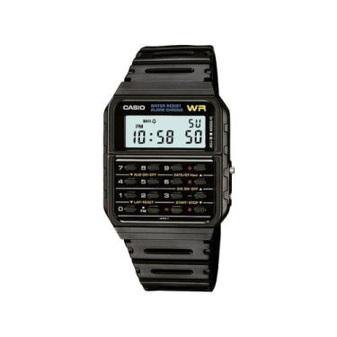 Imagem de Relógio Casio Digital Calculadora 2 em 1 Preto CA-53W-1Z